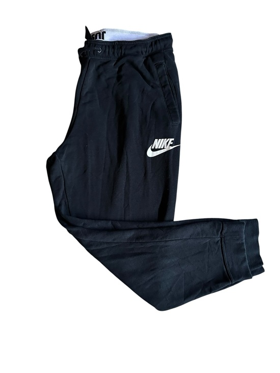 Nike Other - Nike Sportswear Black Fleece Jogger Sweatpants Men’s Large Tapered Swoosh